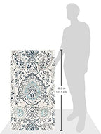 SAFAVIEH Madison Collection Accent Rug - 2'3" x 4', Cream & Light Grey, Glam Paisley Design, Non-Shedding & Easy Care, Ideal for High Traffic Areas in Entryway, Living Room, Bedroom (MAD600C) - color: Cream/Light Grey, size: 2'3" x 4' (Rectangular)