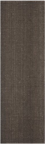 SAFAVIEH Natural Fiber Collection Runner Rug - 2'6" x 8', Brown, Handmade Jute, Farmhouse Style, Chunky Textured Thick Pile (NF447D) - color: Brown, size: 2'6" x 8' (Runner)