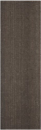 SAFAVIEH Natural Fiber Collection Runner Rug - 2'6" x 8', Brown, Handmade Jute, Farmhouse Style, Chunky Textured Thick Pile (NF447D) - color: Brown, size: 2'6" x 8' (Runner)