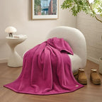 UGG Coco Throw Blanket – Soft & Cozy Blanket for Couch, Graduation Gifts or Teacher Birthday Gifts for Women Mom Her, 50" x 70", Strawberry Pink - color: Strawberry Pink