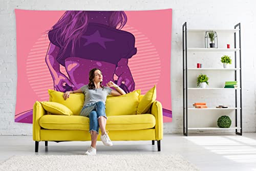 Sexy Woman Fitness Girl Tapestry 80" X 60" Wall Hanging Party Decorations Home Decor For Bedroom Living Room Dorm (200 X 150cm) - color: Sexy Girl, size: 80"L x 60"W
