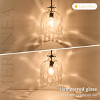 Modern Black Glass Pendant Light – 10-Inch Wide Single Dome Light Fixture, 1-Light E26 Ceiling Hanging Lamp for Kitchen Island, Dining Room, Hallway - color: Black-Medium
