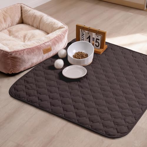 gogobunny 100% Double Sided Waterproof Dog Blanket Soft Pet Bed Cover Reversible Protect Furniture Couch Sofa Car for Puppy Dog Cat (Dark Coffee/Light Coffee, 30x30 Inch (Pack of 1)) - color: Dark Coffee/Light Coffee, size: 30x30 Inch (Pack of 1)