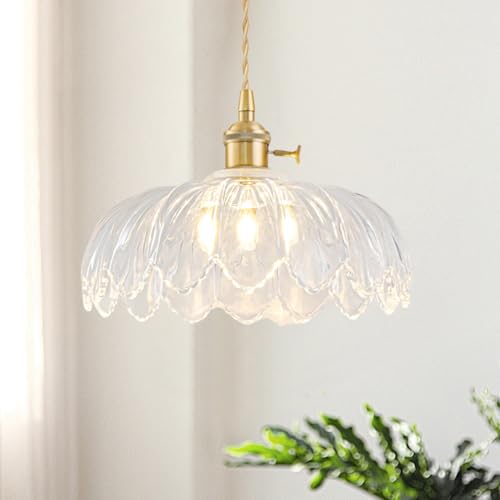 Pendant Light Fixture - color: Hibiscus Transparent