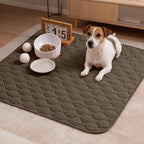 gogobunny 100% Double Sided Waterproof Dog Blanket Soft Pet Bed Cover Reversible Protect Furniture Couch Sofa Car for Puppy Cat Kids (Dark Walnut/Light Walnut, 30x30 Inch (Pack of 1)) - color: Dark Walnut/Light Walnut, size: 30x30 Inch (Pack of 1)