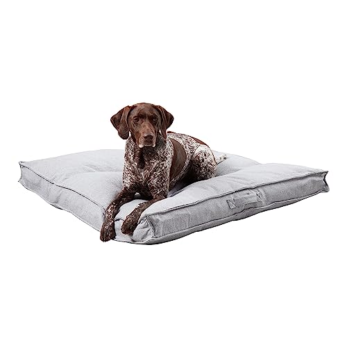 South Pine Porch Mila Square Tufted Pillow Style Dog Bed, Cement, Large (40" x 40") - color: Cement, size: Large (40" x 40")