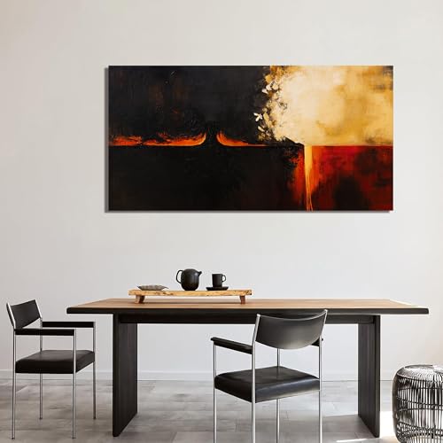 Canvas Wall Art Decor Wall Art Pictures For Living Room Abstract Art Black Red Vintage Wall Art Decor Art Work Decoration Modern Abstract Wall Art Prints For Bedroom Office Kitchen Wall Decor 20"x40" - color: XY-D, size: 40"L x 20"W