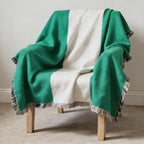 Pure Country Weavers Nigeria Flag Blanket - Gift Tapestry Throw Woven from Cotton - Made in The USA (69x48) - color: Nigeria Flag