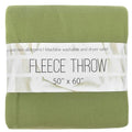 50x60 Throw Blankets, Ultra Soft Hypoallergenic Fleece Fall Throw Blanket for Livingroom, Couch, Chair, Bed, Fern Green - color: Fern Green