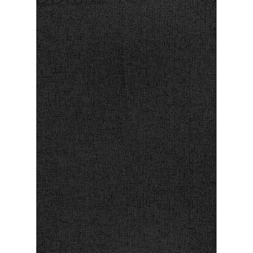 Luul Home Easy Jute Rugs 4x6 Dark Gray Color Living Room Indoor Outdoor Area Rug for Farmhouse Patio and Kitchen Rug High Traffic Washable Easy to Clean Solid Boho Woven Design Outside Carpet (4 x 6) - color: Dark Gray, size: 4' x 6' (Rectangular)