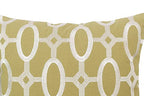C&F Home Cream On Green Tufted Decor Decoration Throw Pillow 17" x 17" for Sofa Couch Or Bed 17" x 17" Green