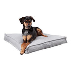 South Pine Porch Mila Square Tufted Pillow Style Dog Bed, Cement, Medium (32" x 32") - color: Cement, size: Medium (32" x 32")