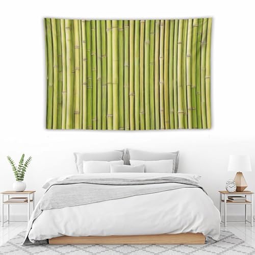 HZOHNAGO Bamboo Tapestry Chinese Style Green Pattern Printed Wall Tapestry Painting Wall Hanging for Bedroom Living Room Dorm 60" W x 40" H - color: Bamboo-7, size: 60"L x 40"W
