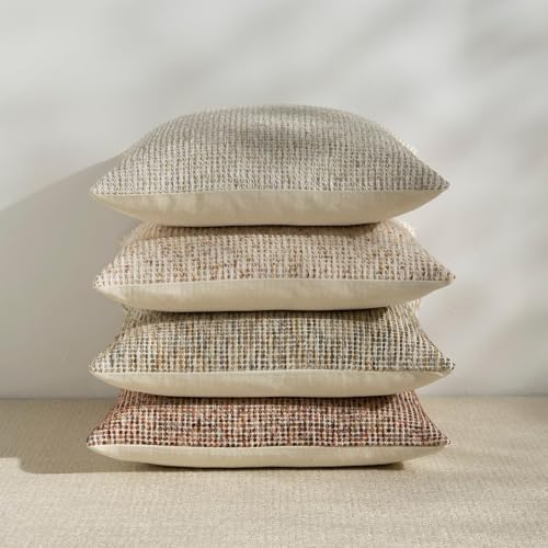 Pack of 1 Neutral Body Pillow Covers 20x54 Boho Textured Dots Stripe Chenille Rectangular Long Decorative Lumbar Pillow Cases Accents for Living Room Couch Bed Farmhouse Home Decor, Beige - color: Beige, size: 54" x 20" (Pack of 1)