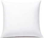 JIEITIVE Throw Pillow Inserts Hypoallergenic Premium Pillow Stuffer Square Form for Decorative Pillow Covers Cushion Set of 1-18 x 18 Inches