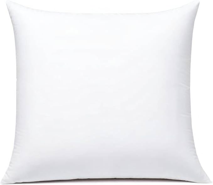 JIEITIVE Throw Pillow Inserts Hypoallergenic Premium Pillow Stuffer Square Form for Decorative Pillow Covers Cushion Set of 1-16 x 16 Inches