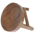 Happyyami Boho Plant Stand Wooden Succulent Stool Indoor Garden Accessory Multi-use Planter Stand