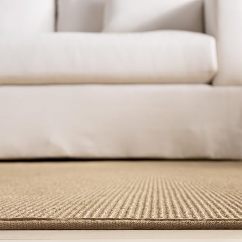 Martha Stewart x SAFAVIEH Area Rug Collection - 1'9" x 2'10", Natural Brown, Sisal & Jute, Farmhouse Style, Ideal for Living Room, Bedroom, Office, Dining Space (MSR9501A) - color: Natural, size: 1'9" x 2'10" (Rectangular)