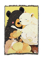 Pure Country Weavers Mother Bear Blanket - Gift Tapestry Throw Woven from Cotton - Made in The USA (50X60) - color: Mother Bear, size: 50x60
