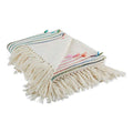 DII Multi Color Diamond Cut Throw, 50x60 with 2.5" Fringe - color: Multicolor