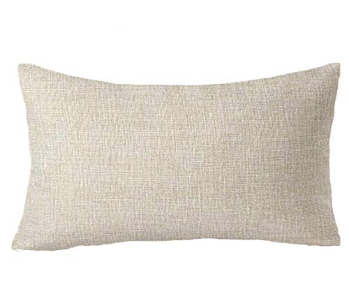 Merry Christmas Happy Winter Snowflakes Lumbar Decorative Throw Pillow Cover Cushion Case Cotton Linen Material for Holiday Bed Sofa Couch 12" x20'' (Dark Green) - color: Green Snowflake