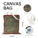 Boho Style Canvas Bag for Women Boho Fashion Tote Bag for Bohemian Lover - color: Chinemb Bag