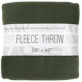 50x60 Throw Blankets, Ultra Soft Hypoallergenic Fleece Fall Throw Blanket for Livingroom, Couch, Chair, Bed, Olive Green - color: Hunter Green