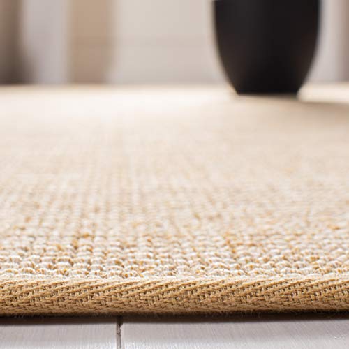 Martha Stewart x SAFAVIEH Area Rug Collection - 1'9" x 2'10", Beige & Ivory, Sisal & Jute, Farmhouse Style, Ideal for Living Room, Bedroom, Office, Dining Space (MSR9501C) - color: Beige/Ivory, size: 1'9" x 2'10" (Rectangular)
