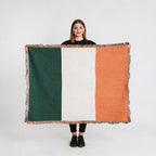Pure Country Weavers Ireland Flag Blanket - Gift Tapestry Throw Woven from Cotton - Made in The USA (69x48) - color: Ireland Flag