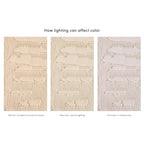 Revival Rugs Shell 9'x12' Area Rugs for Living Room Bedroom Dining Room - Washable, 100% Recycled, Oeko-TEX Certified, Modern, Medium Pile, Beige, Cream - color: Beige/Cream, size: 9'2" x 12'2" (Rectangular)
