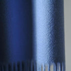 CUDDLE DREAMS Premium Cashmere Throw Blanket with Fringe, Luxuriously Soft (Porcelain Blue) - color: Porcelain Blue