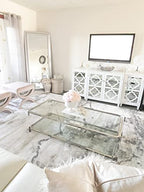 SAFAVIEH Craft Collection Runner Rug - 2'3" x 8', Grey & Silver, Modern Abstract Design, Non-Shedding & Easy Care, Ideal for High Traffic Areas in Living Room, Bedroom (CFT877G) - color: Grey/Silver, size: 2'3" x 8' (Runner)