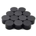 24 Pack Invisible Pot Feet with Enhanced Non-Slip Surface Grip Plant Pots and Flowers, Solid Rubber Pots Risers, Pot Lifters for Indoor or Outdoor Planters