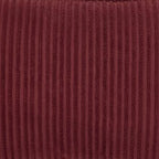 Better Trends Chenille Bedspreads King Size, Burgundy 100% Cotton Chenille Stripe Design Tufted Bedding Coverlet Soft Lightweight, 120"x110" with 2 King Sham 3 Pieces Set Jullian Collection