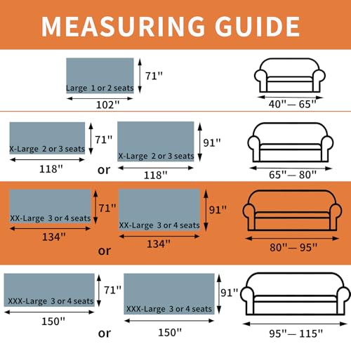 HAOMAIJIA Faux Fur Sofa Covers Couch Covers for 3 Cushion Couch Sofa Pet Friendly Soft Non Slip Couch Cover for Dogs Washable Sectional Couch Covers L Shape Furniture Protector (Grey, 71"x134") - color: Flr-grey, size: 71"x134"