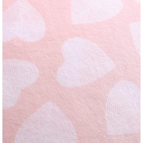 Betsey Johnson - Throw Blanket, Buttery-Soft Throw Blanket for Couch or Bed, Boldly Plush & Oversized Bedding (Dotted Heart Pink, 50" x 70") - color: Dotted Heart Pink