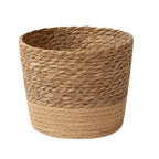 MagiDeal Woven Planter Basket,Storage Bins Ornament Flower Vase Flower Pot Planter Containers for Kitchen Home Outdoor,Office Picnic, M - size: Medium