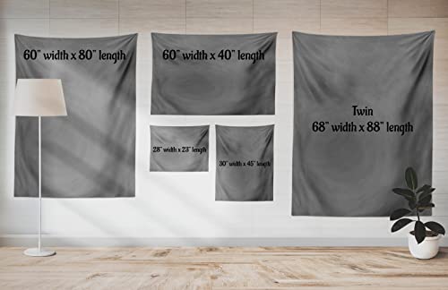 Ambesonne Hawaiian Tapestry, Tropic Silhouette Palm Trees at Sunset Cloudy Sky Hawaii Typography Skyscape, Wide Wall Hanging for Bedroom Living Room Dorm, 60" X 40", Brown Beige - color: Brown Beige, size: 60"L x 40"W