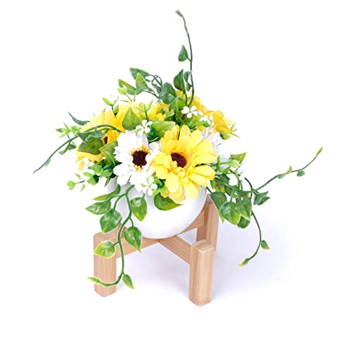 Wooden Plant Stand,Indoor Plant Stand,Boho Plant Holder,Plant Display Rack for Home,Office Accessory (1)