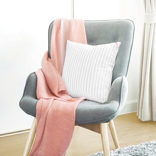 EIUE Throw Pillow Inserts, Machine Washable Pillows,Premium Polyester Fiber Fill for Sofa Bed & Decorative Cushions (White, 20x20inch) - size: 20x20inch