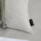 basic home Hotel-Style Goose Feather Accent Pillow Insert for Sofa & Bed - 100% Odorless & Plump Cushion Filler - 233TC Cotton with Inner Liner to Prevent Poking (14x24 Inch) - size: 14x24