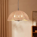 ocioc Rattan Pendant Lighting,23.6" Kitchen Island Hanging Light Fixtures,Large Boho Hand-Woven Chanderlier, E26 Farmhouse Retro Ceiling Chandelier 3-Lights for Dining Room Kitchen Island Living Room - size: 23.6" 3-Light