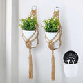4 inch Hanging Planters for Indoor Plants with Self-Watering Pots, Macrame Wall Plant Hanger | Small Macrame Plant Hanger with Pot, Hanging Wall Planter (2 Pack, 4-inch Pots) - size: Small