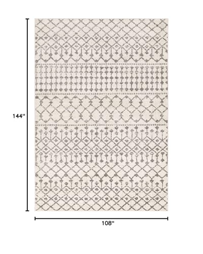 Livabliss Elsie Global Bohemian Area Rug,9 ft x 12 ft,Khaki/Gray - color: Khaki / Gray, size: 9' x 12' (Rectangular)