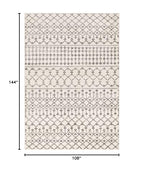 Livabliss Elsie Global Bohemian Area Rug,9 ft x 12 ft,Khaki/Gray - color: Khaki / Gray, size: 9' x 12' (Rectangular)