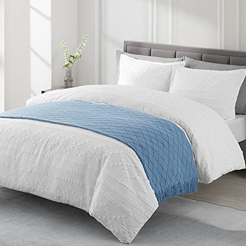 BOURINA Blue Throw Blanket 50 x90 Inches Throw Textured Solid Soft Sofa Throw Bed Runner Couch Cover Knitted Decorative Blanket Bed Runner - color: Blue, size: 50"x90"