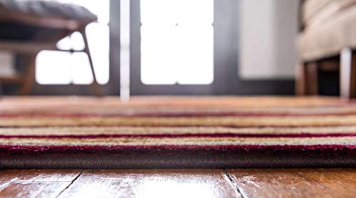 Unique Loom Barista Collection Area Rug - Icatu (8' x 10' Rectangle Beige/Brown) - size: 8' x 10' (Rectangular)