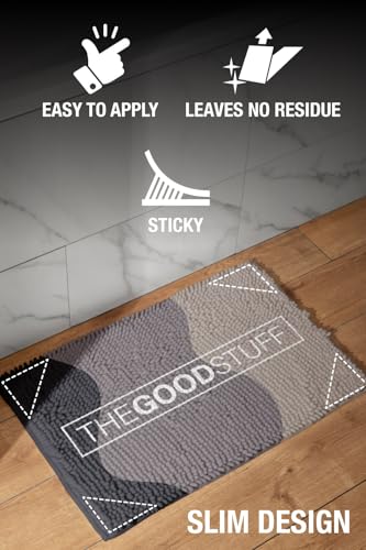 Four Rug Corner Grippers, Anti Slip Grips for Hardwood Floors, Laminate Flooring and Carpet - Hold Down Rugs and Runners to Protect Yourself and Family - size: (Four Triangles)