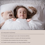 BIOWEAVES 100% Organic Cotton Breathable Pillow Protectors GOTS Certified with Zipped Closure – Queen, 20” x 30”, 2-Pack - size: Queen - 20" x 30"