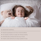 Bioweaves 100% Organic Cotton Breathable Pillow Protectors GOTS Certified with Zipped Closure – Youth - 16” x 22”, 2-Pack - size: Youth - 16"x22" - 2 pack